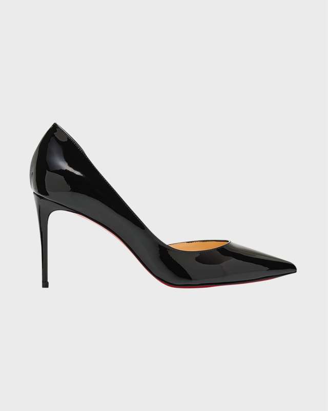 Iriza Patent Leather Red Sole Pumps